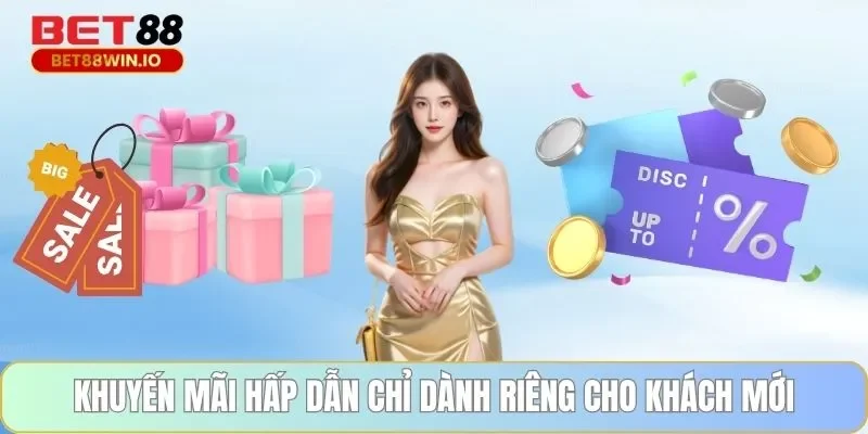 Khuyến mãi hấp dẫn chỉ dành riêng cho khách mới